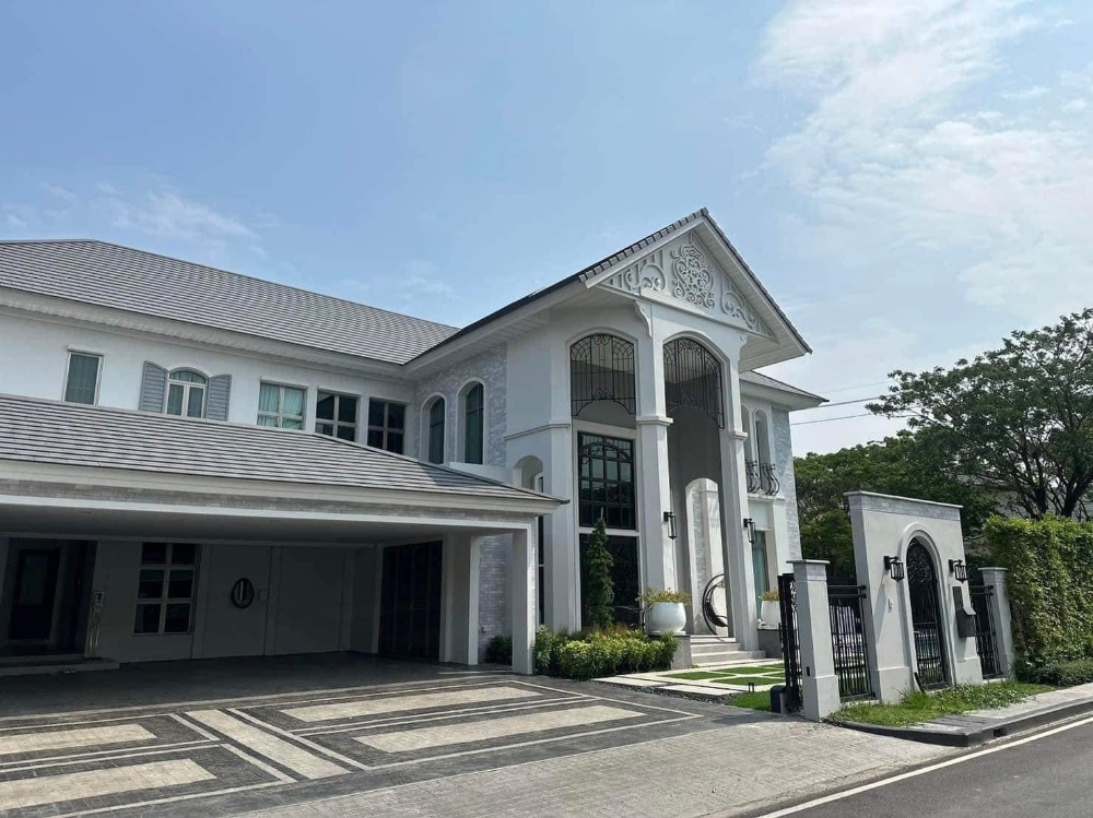 ให้เช่าบ้านลาดกระบัง สุวรรณภูมิ : ให้เช่า! คฤหาสน์หรู เพอร์เฟคมาสเตอร์พีซ กรุงเทพกรีฑา