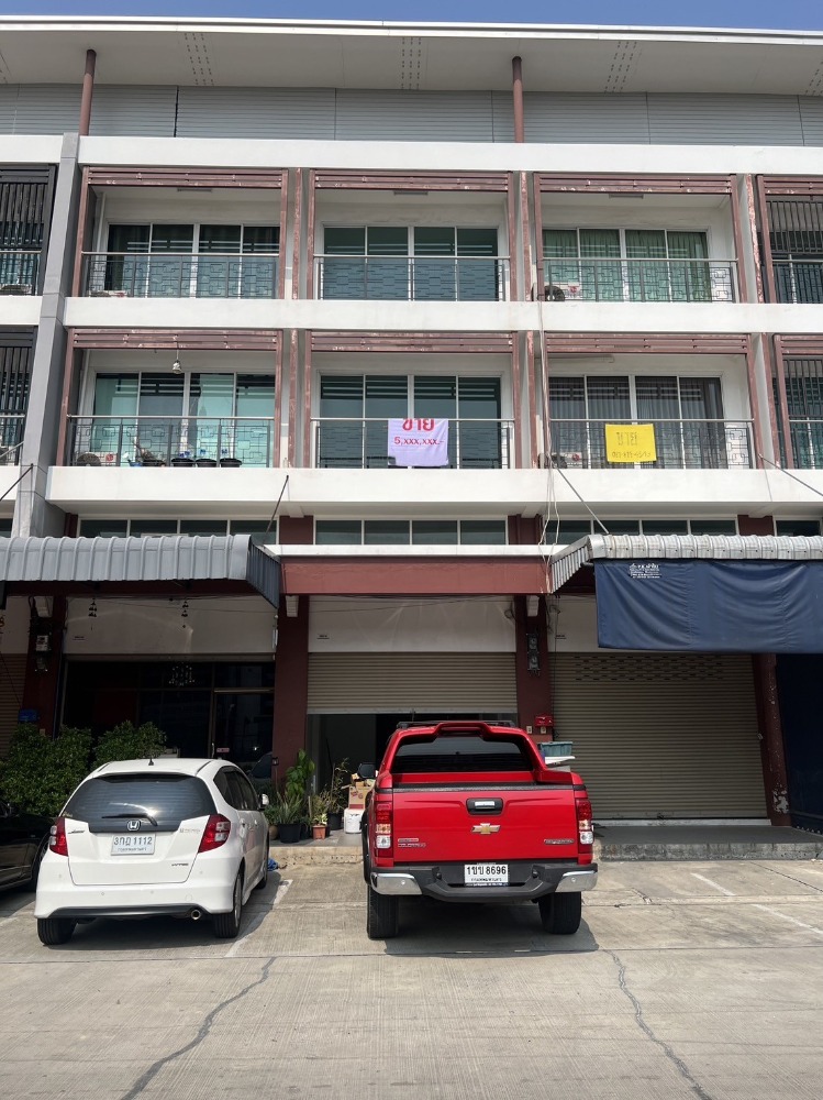 ขายอาคารพาณิชย์สมุทรปราการ สำโรง : ขาย อาคารพาณิชย์ 3.5 ชั้น  โครงการ JSP แพรกษา สมุทรปราการ