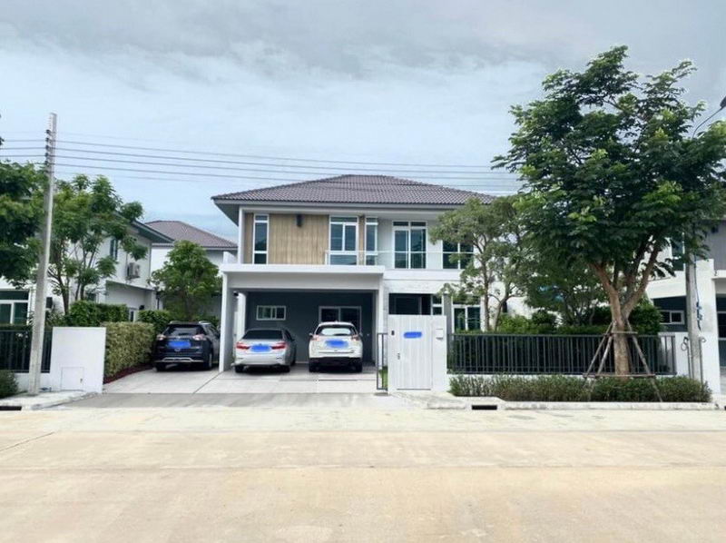 For RentHouseLadkrabang, Suwannaphum Airport : For Rent Bangkok Single House Kanchanaphisek Prawet BRE16249