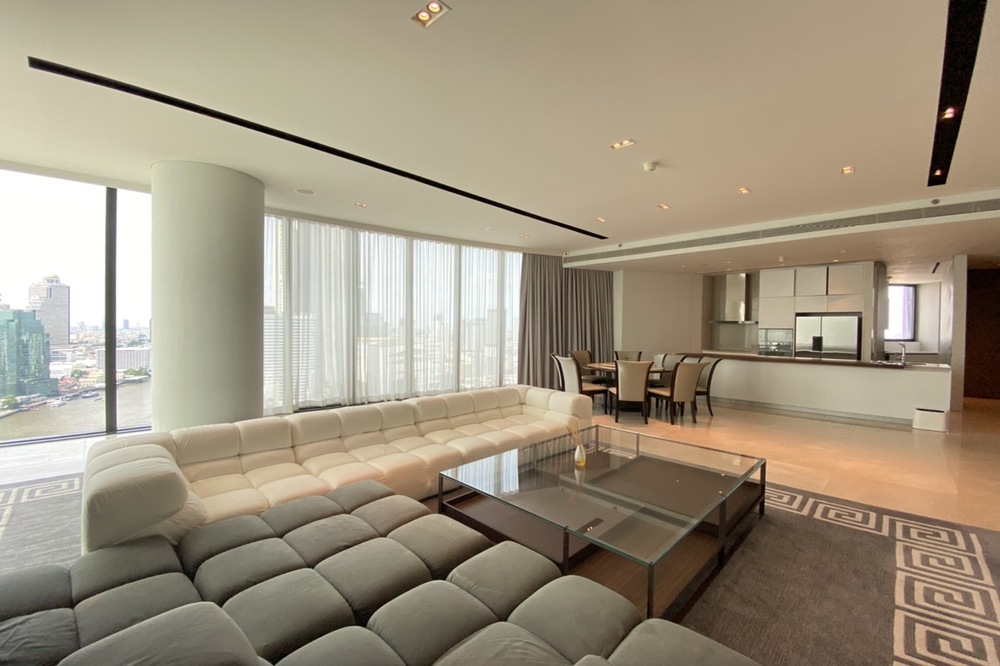 ให้เช่าคอนโดวงเวียนใหญ่ เจริญนคร : Code C20230900712....Banyan Tree Residences Riverside Bangkok สำหรับเช่า, 3 ห้องนอน, 4 ห้องน้ำ, ชั้นสูง, แต่งครบ, พร้อมเข้าอยู่