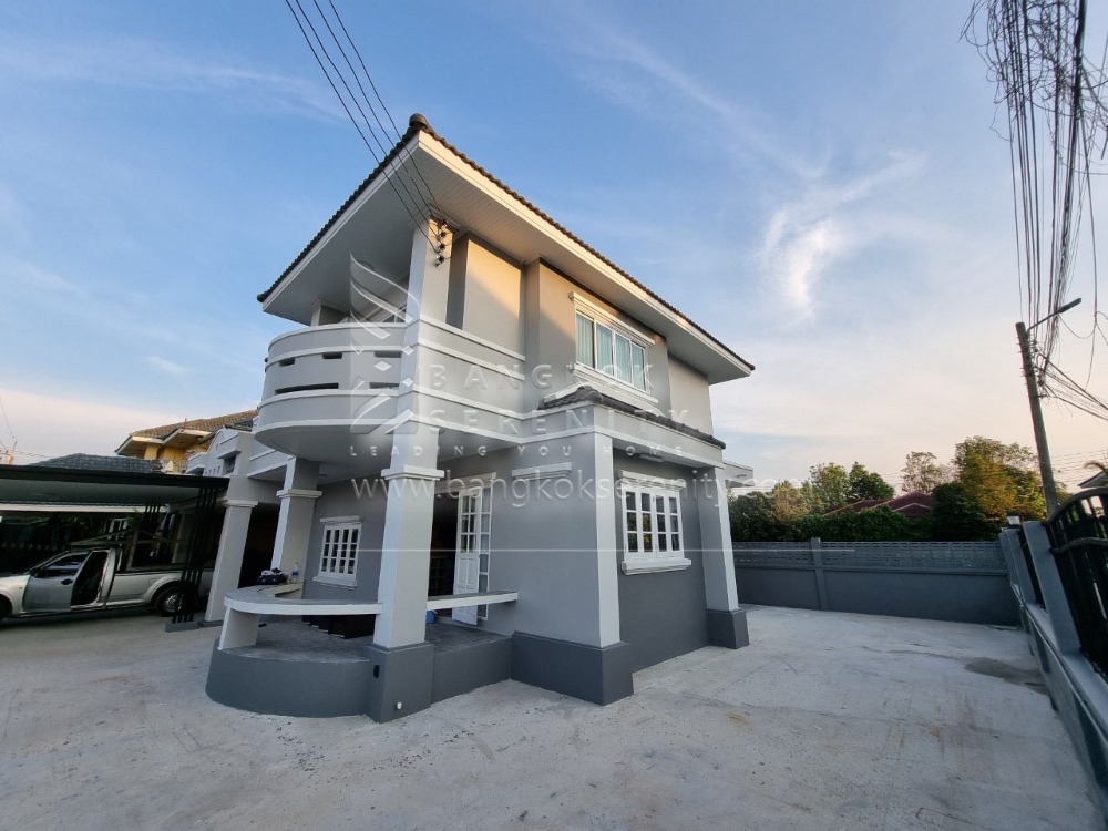 ให้เช่าบ้านนนทบุรี บางใหญ่ บางบัวทอง : บ้านเดี่ยวให้เช่าหมู่บ้านมณีรินทร์