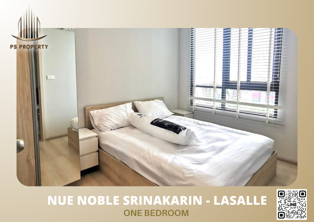 For RentCondoPattanakan, Srinakarin : For rent 🦋Nue Noble Srinakarin - Lasalle🦋 New condo, ready to move in, fully furnished, central area very beautiful 🚆near BTS Sri Lasalle 60 m.