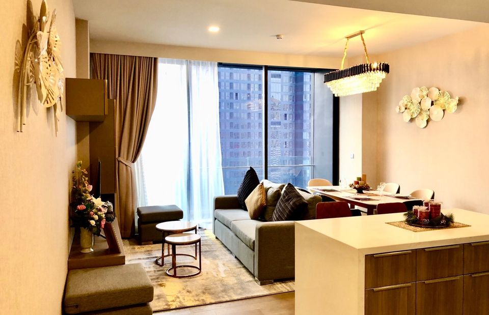 ให้เช่าคอนโดสุขุมวิท อโศก ทองหล่อ : Celes Asoke for Rent - 2 beds  - 90 sqm - 73000 THB