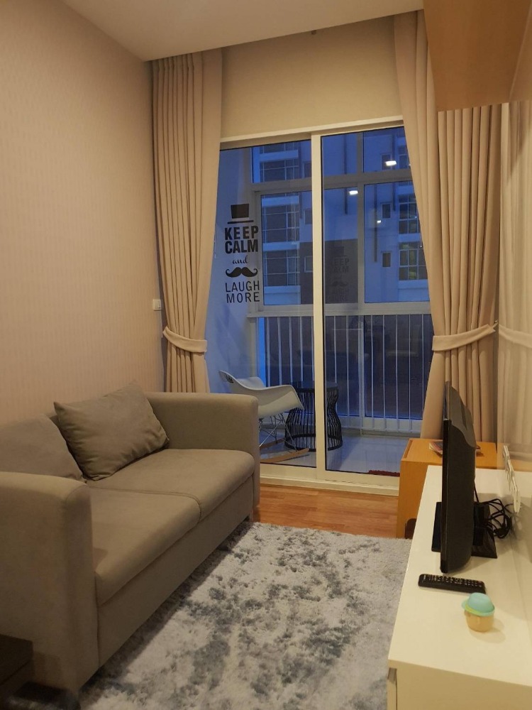 For RentCondoBangna, Bearing, Lasalle : Condo for rent, The Coast Bangkok, Sukhumvit-Bangna, The Coast Bangkok, next to BTS Bangna, fully furnished, ready to move in.