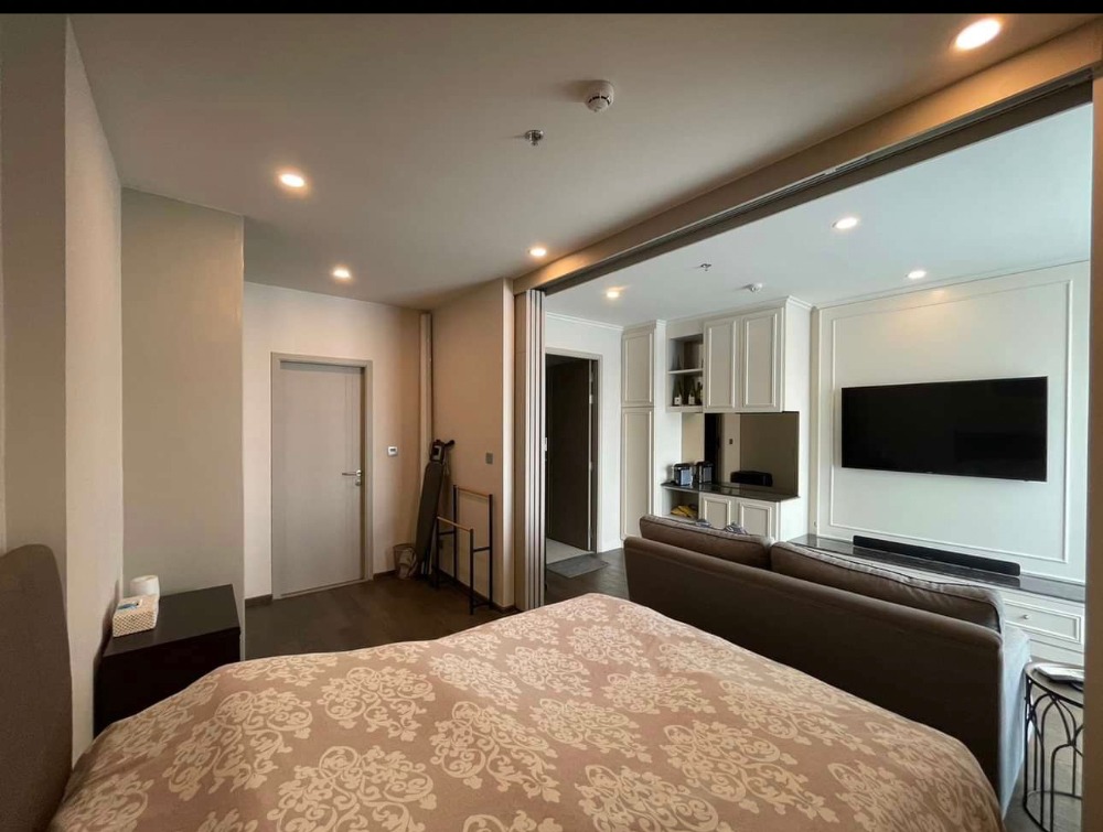 For RentCondoRatchathewi,Phayathai : IDEO Q Siam - Ratchathewi: 34 sqm., 34 th floor,Two Bedroom,Full furniture,electrical appliances, city view not block, near BTS Ratchathewi, BTS PhayaThai