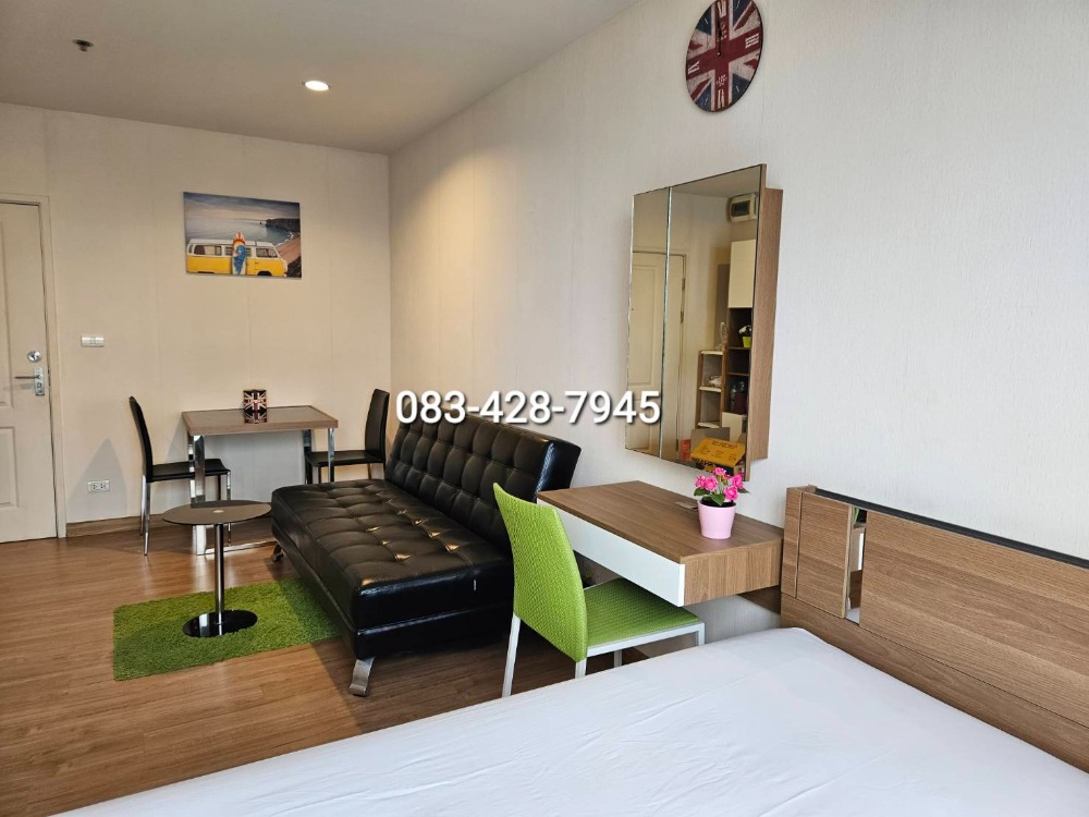 For RentCondoBang Sue, Wong Sawang, Tao Pun : For rent, The Tree Bang Pho, near Gateway Bang Sue, 12th floor, size 30 sq m., river view, fully furnished. Ready to move in