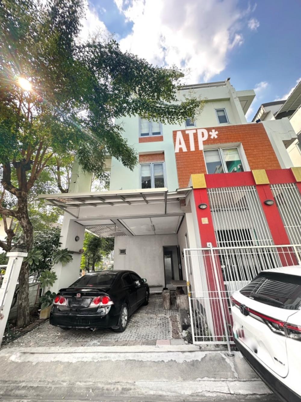 For RentTownhomeLadprao101, Happy Land, The Mall Bang Kapi : **For RENT** ฿ 25,000 🏬 Furnished Single House 4FL/41Sqw/6Beds/4Baths/2Parking @ Ladprao 101