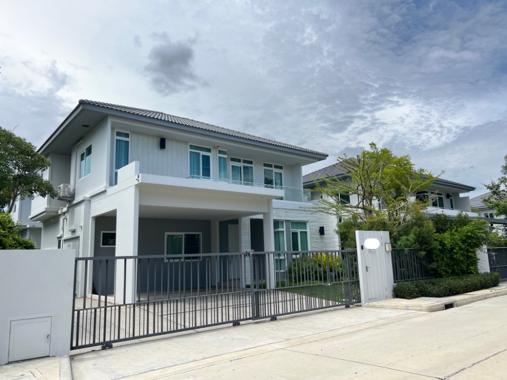 For RentHouseLadkrabang, Suwannaphum Airport : House for rent Mantana Bangna-Wongwaen fully furnished ( PST-EVE674)