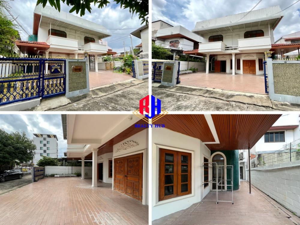 For RentHome OfficeAri,Anusaowaree : Single house for rent, Soi Ari Samphan 4, Soi Phahonyothin 5, Ratchakru, 450 sq m, 7 bedrooms, 75 sq m, parking for 4 cars, near BTS Ari.