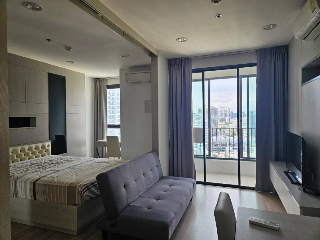 For RentCondoRatchathewi,Phayathai : Condo for rent, 1 bedroom, Ideo Q Ratchathewi, 34 sq m., City View, beautifully decorated, near the BTS.