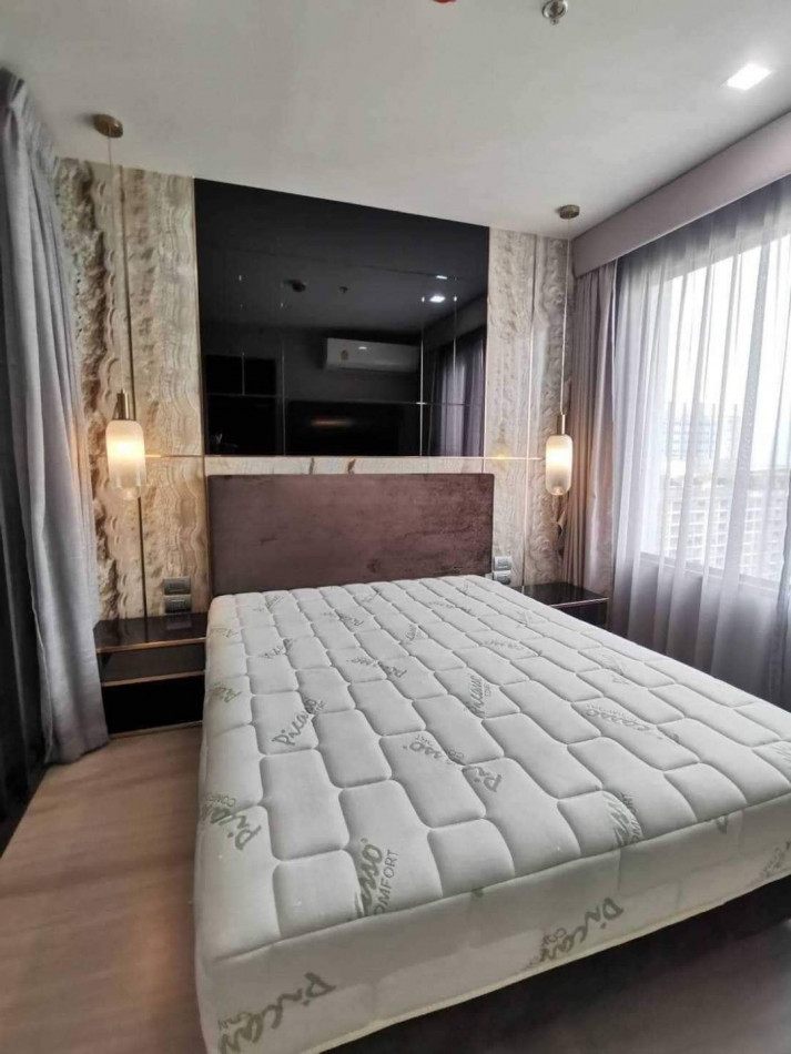 For RentCondoLadprao, Central Ladprao : Condo for rent, 1 bedroom, Life Lat Phrao, 35.67 sq m., fully furnished, good location, good price, next to BTS and MRT.