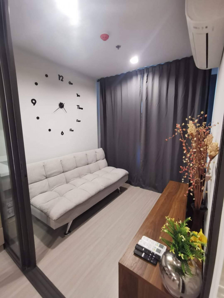 For RentCondoLadprao, Central Ladprao : Condo for rent, 1 bedroom, Life Lat Phrao, 35 sq m., City View, beautifully decorated, near BTS and MRT.