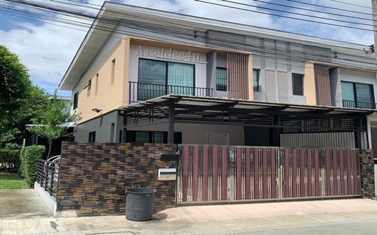 For RentTownhousePattanakan, Srinakarin : 2-story townhome for rent, The Connect 27 Suan Luang-On Nut. Near Chaloem Phrakiat Rama 9 Park