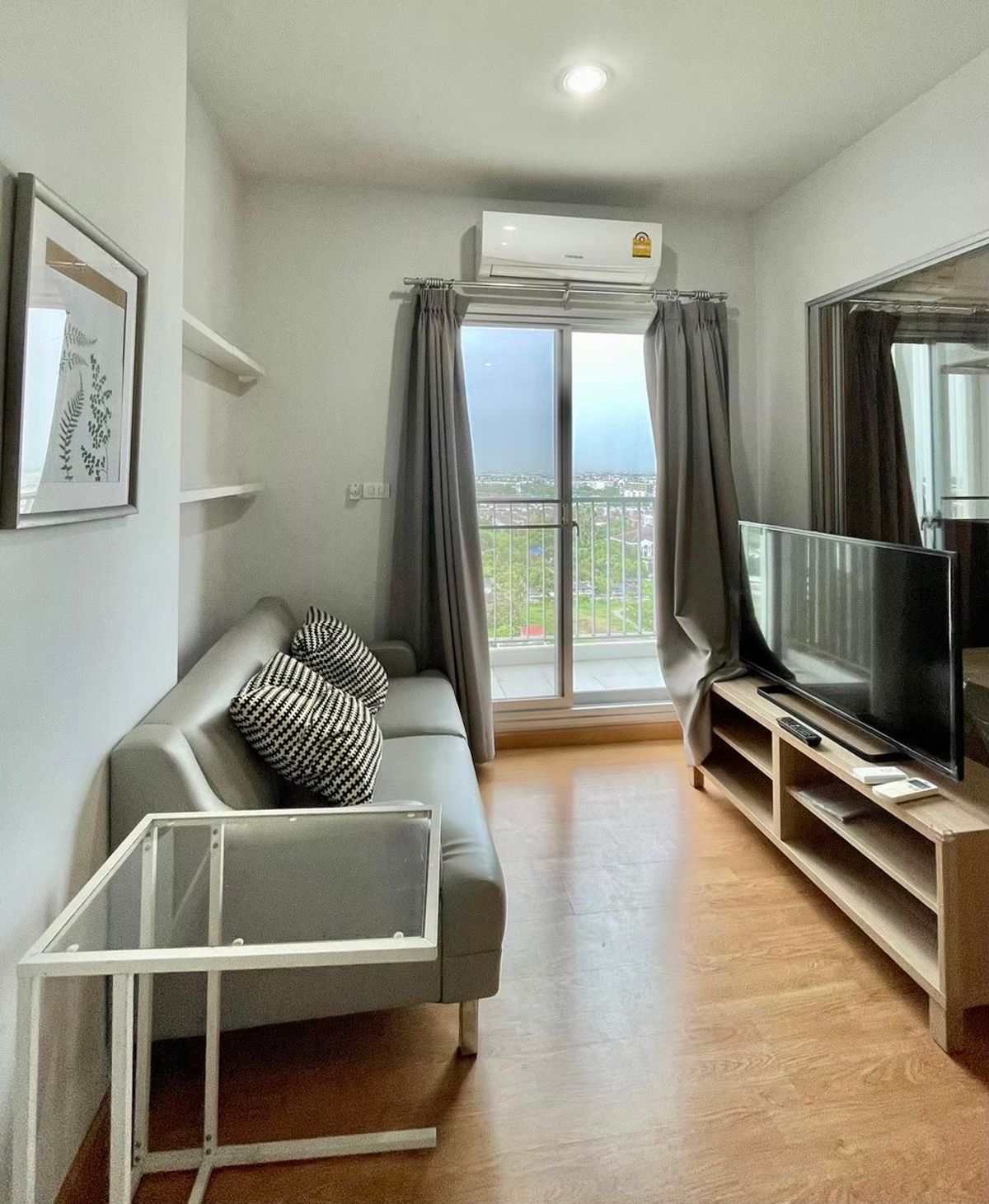 ให้เช่าคอนโดบางแค เพชรเกษม : ให้เช่า ห้องตกแต่งสวย มีเครื่องซักผ้า✅ รับจองว่างต้นเดือน ก.ย คอนโด The Parkland Phetkasem | ติดรถไฟฟ้า MRT หลักสอง