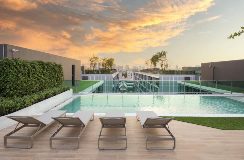 For SaleCondoRatchadapisek, Huaikwang, Suttisan : Free down payment of 0 baht, cheap installments of 8,000/month, new first-hand room from the Assetwise project, buy directly from the project.