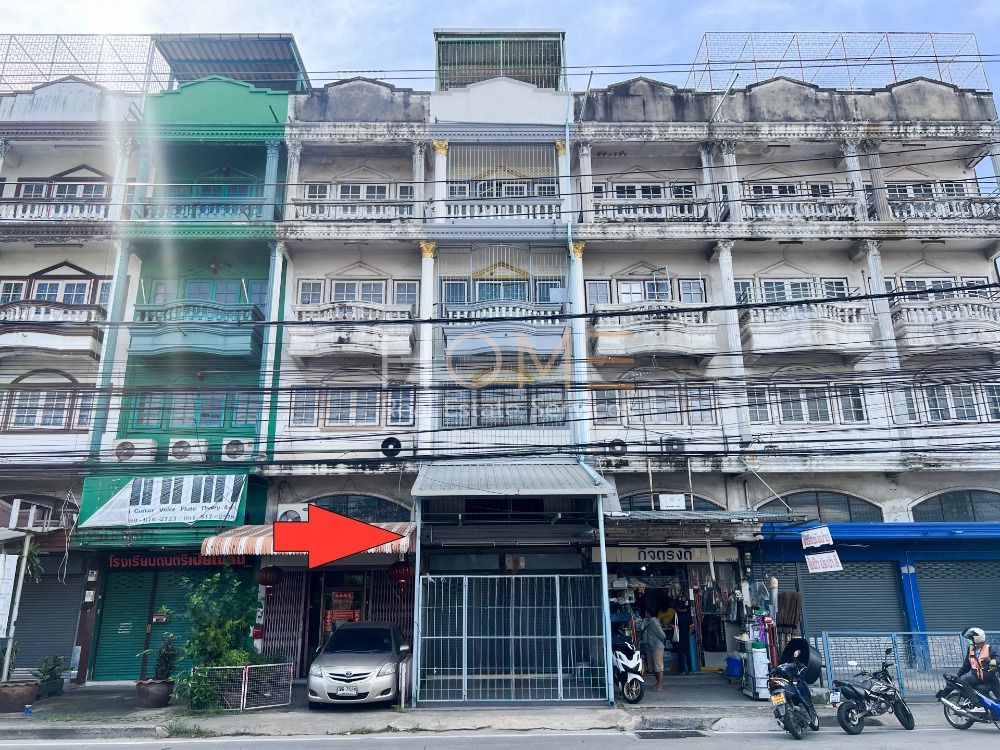 For SaleShop HouseBangna, Bearing, Lasalle : Next to Bearing Road, near BTS ✨ Commercial Building Bearing 107 / 4 Storey (For Sale), Commercial Building Bearing 107 / 4 Storey (FOR SALE) PUY054