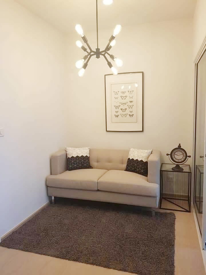 ขายคอนโดพระราม 9 เพชรบุรีตัดใหม่ RCA : S-TTS108 เดอะทรี สุขุมวิท71 พื้นที่ 26ตรม. ชั้น12A แต่งครบ 2.9 ล้าน 064-959-8900