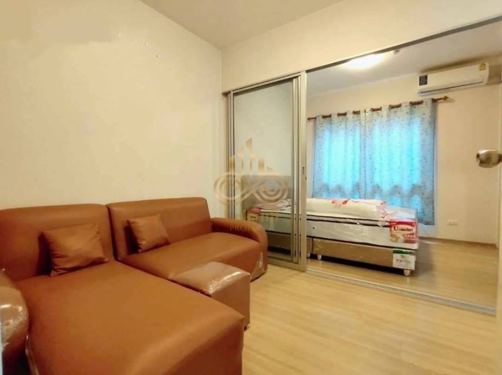 For RentCondoNonthaburi, Bang Yai, Bangbuathong : Plum Condo Bang Yai: 23.5 sqm. 1st floor near the entry door, the corner room.Building C,Attached to Central Westgate and IKEA, Near the Purple Line Khlong Bang Phai Station