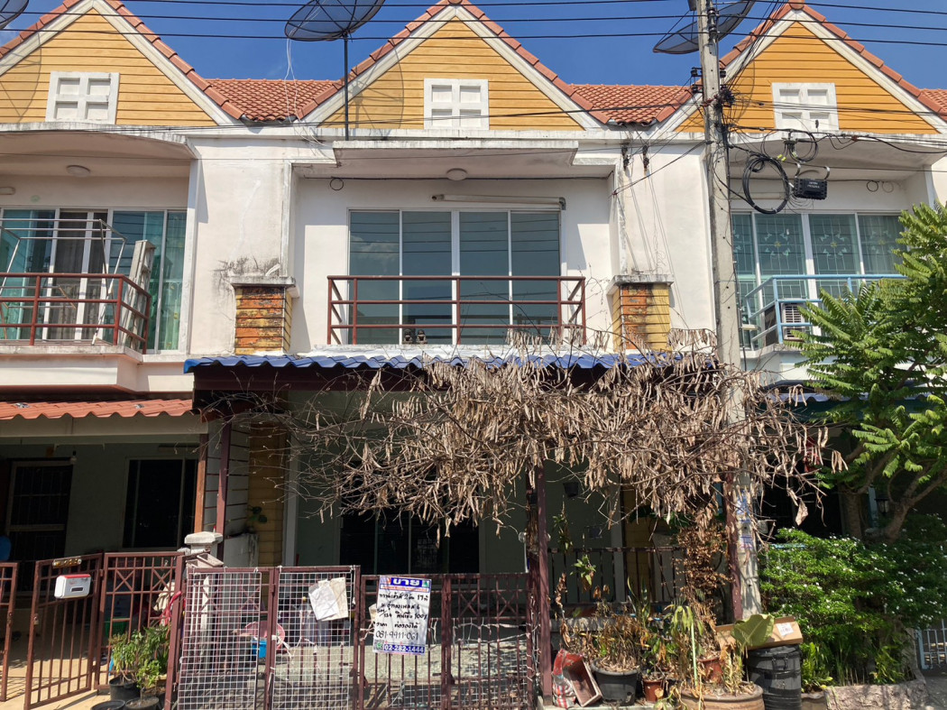 ขายทาวน์โฮมปทุมธานี รังสิต ธรรมศาสตร์ : ขาย ทาวน์โฮม ราคาโปรโมชั่น ม.อู่ทองเพลส 6 108 ตรม. 17.5 ตร.วา สินเชื่อ 100