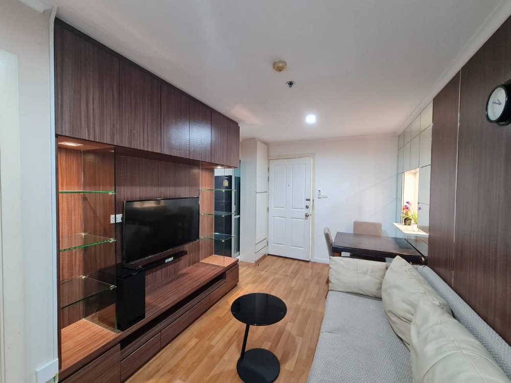 For RentCondoRama3 (Riverside),Satupadit : 📣 Condo for rent, Lumpini Park Riverside Rama 3, Building D, size 34 sq m., Built in room, beautifully decorated / 12,000 baht.