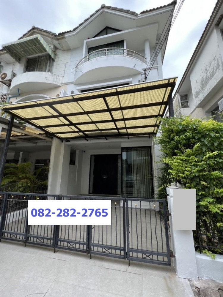 For SaleTownhomeRatchadapisek, Huaikwang, Suttisan : 26 sq m, 4 n3 min, 3-story townhome, Supalai Ville, Ratchadaphisek 32
