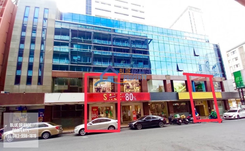 ให้เช่าอาคารพาณิชย์สีลม ศาลาแดง บางรัก : พื้นที่ธุรกิจ ทำเลเดือด สีลม นักท่องเที่ยวเยอะทั้งปี รับธุรกิจกัญชา