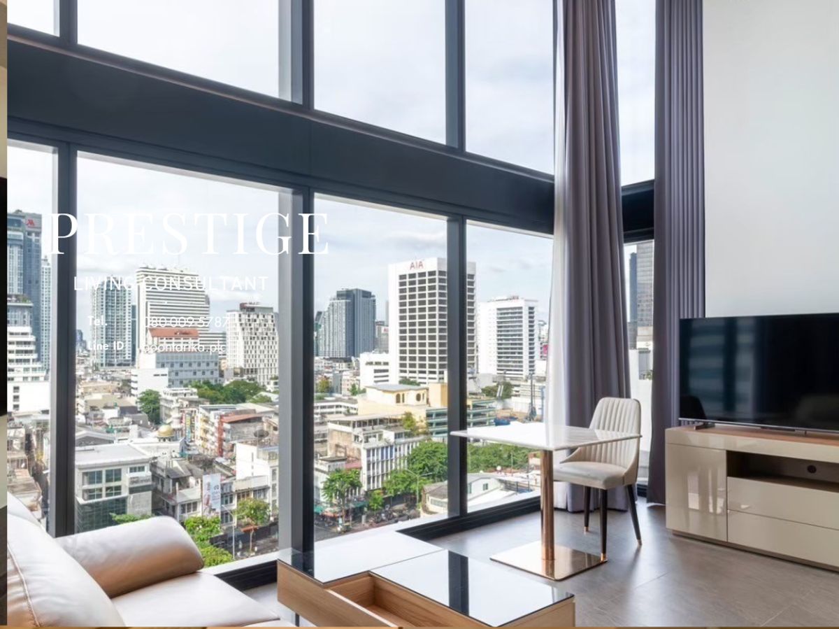 For RentCondoSilom, Saladaeng, Bangrak : 📌For RENT | The Lofts Silom - 2BR Loft Type (54+14sqm), 52,000 THB