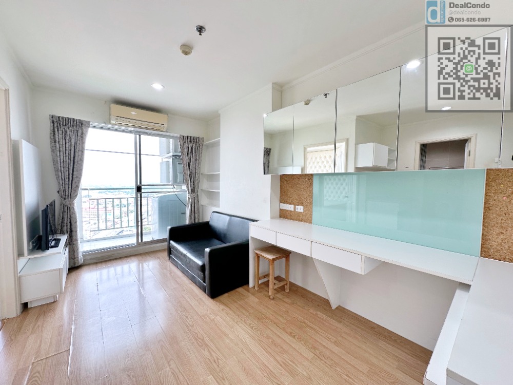 ให้เช่าคอนโดแจ้งวัฒนะ เมืองทอง : [VA212]มี VDO ห้องบิ้ว มีเครื่องซักผ้า ให้เช่า ลุมพินีวิลล์ แจ้งวัฒนะ-ปากเกร็ด ชั้น 31 ตึก B โทร 0656266997