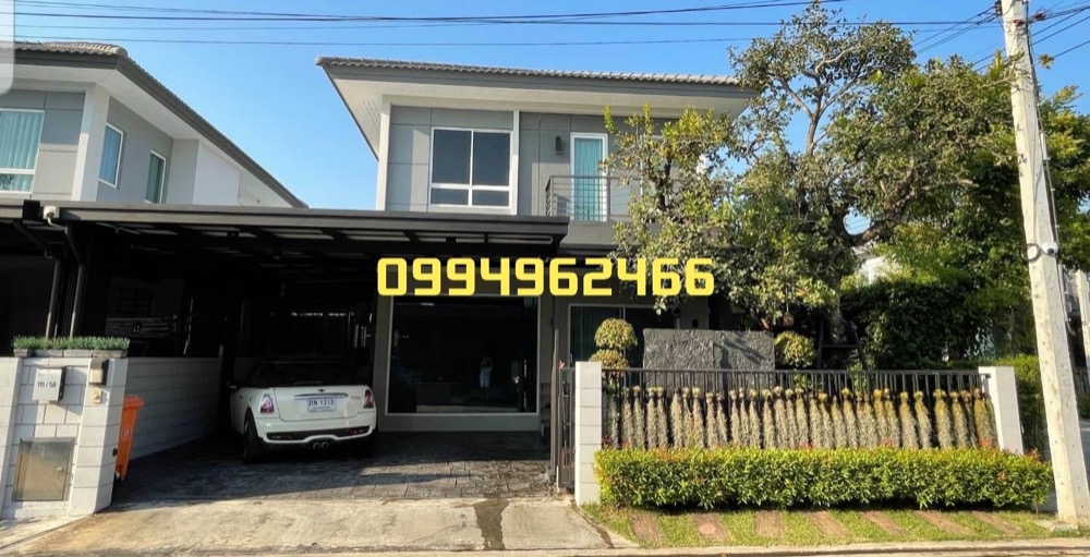 ให้เช่าบ้านนนทบุรี บางใหญ่ บางบัวทอง : ให้เช่า บ้านเดี่ยว 2 ชั้น 3 ห้องนอน เฟอร์+เครื่องใช้ไฟฟ้าจัดเต็ม หิ้วกระเป๋าเข้าอยู่ได้เลย ใกล้โลตัส บางใหญ่, เซ็นทรัล เวสต์เกท, รถไฟฟ้าสายสีม่วง **เลี้ยงสัตว์ได้**