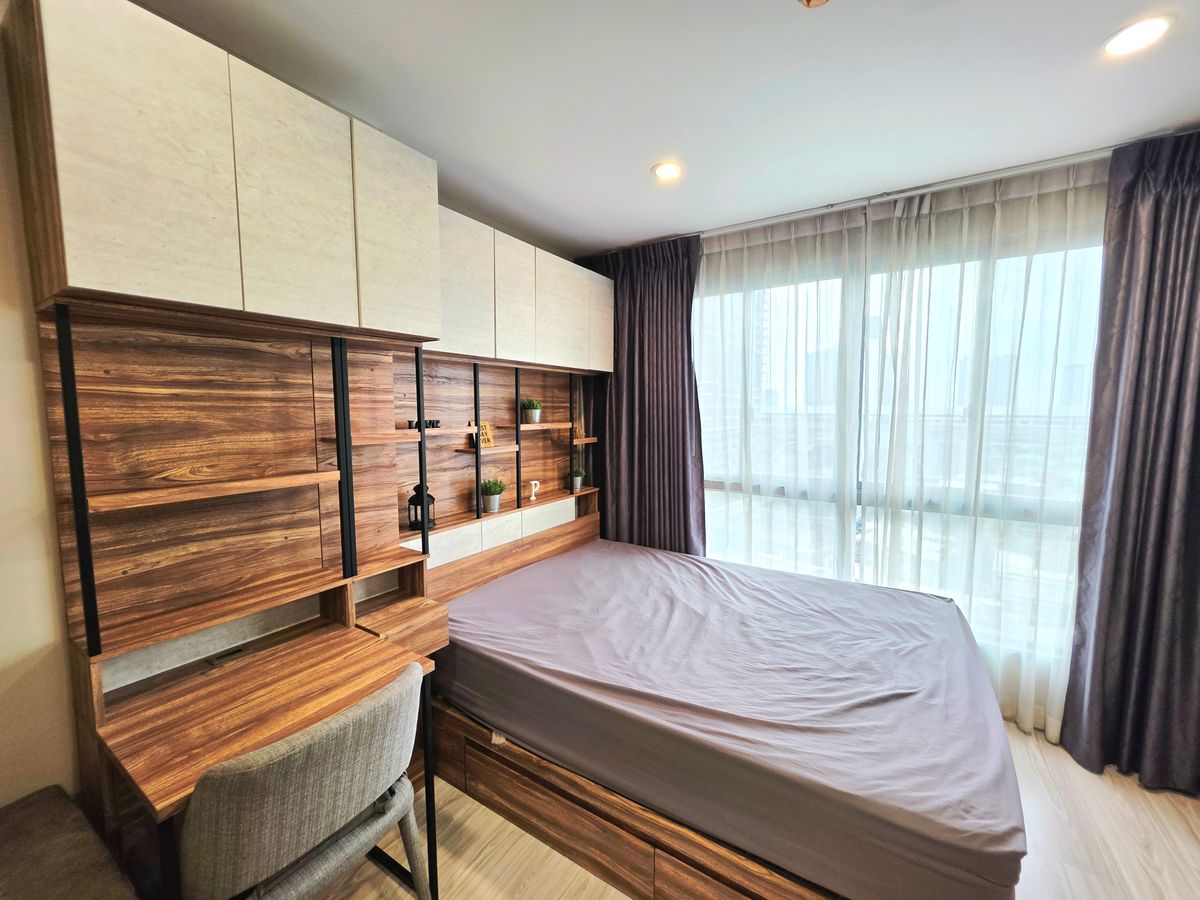 For RentCondoBang Sue, Wong Sawang, Tao Pun : 🔥For urgent rent🔥Ideo Mobi Bang Sue Grand Interchange, newly renovated, fully furnished with electrical appliances + furniture, next to MRT Tao Poon