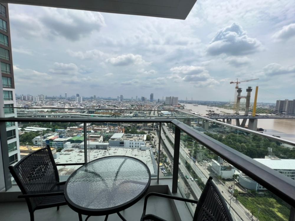 For RentCondoRama3 (Riverside),Satupadit : 🔥 Room for rent, beautiful view, high floor, Starview