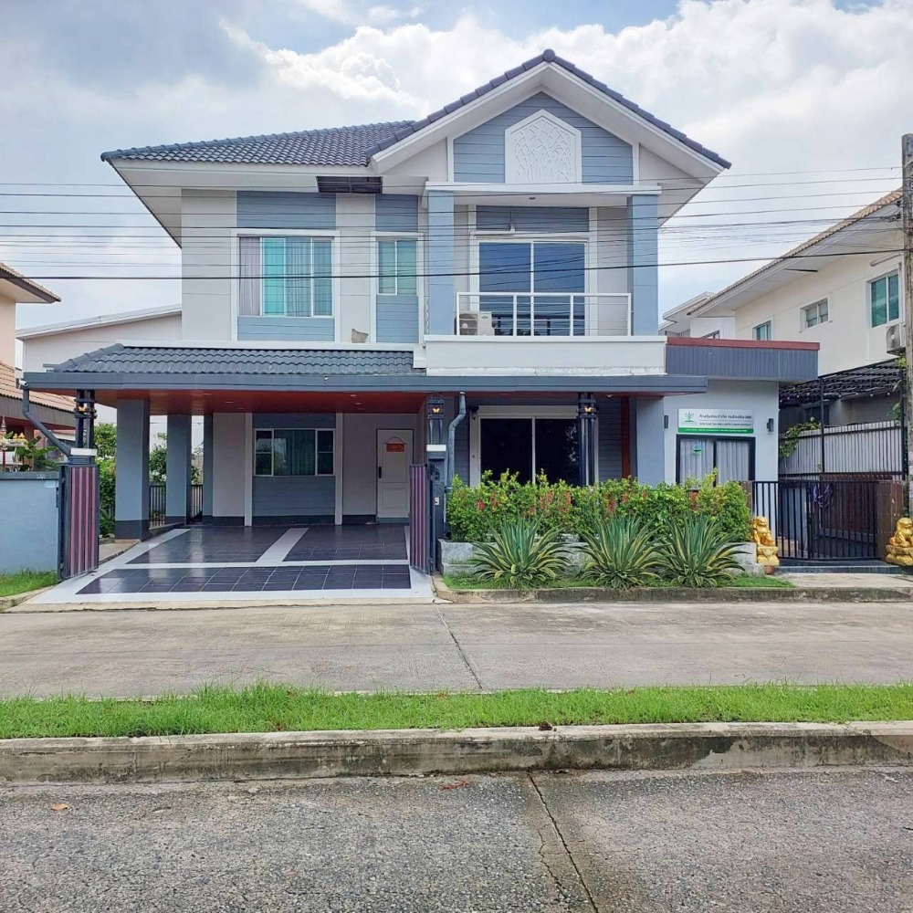 For RentHouseMin Buri, Romklao : For rent - Lancio House, next to the main road, along Khlong Song.