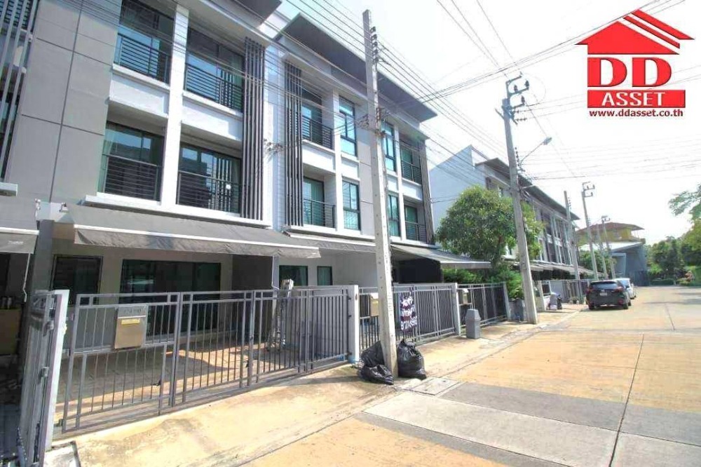 For SaleTownhomeRathburana, Suksawat : 3-story townhome for sale, Baan Klang Muang Rama 2-Phuttha Bucha