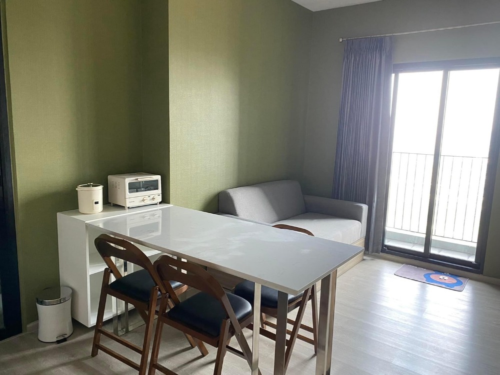 ให้เช่าคอนโดท่าพระ ตลาดพลู วุฒากาศ : 👑 Altitude Unicorn Sathorn-Tha Phra  👑 ห้องใหม่ 1Bed Plus ชั้น 25วิวไม่บล็อค เครื่องใช้ไฟฟ้าครบ พร้อมอยู่