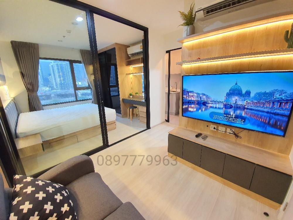 ให้เช่าคอนโดพระราม 9 เพชรบุรีตัดใหม่ RCA : life asoke ทิศเหนือ วิวโล่งแท้ๆ หายาก แต่งครบ พร้อมอยู่ 29ตรม 1นอน
