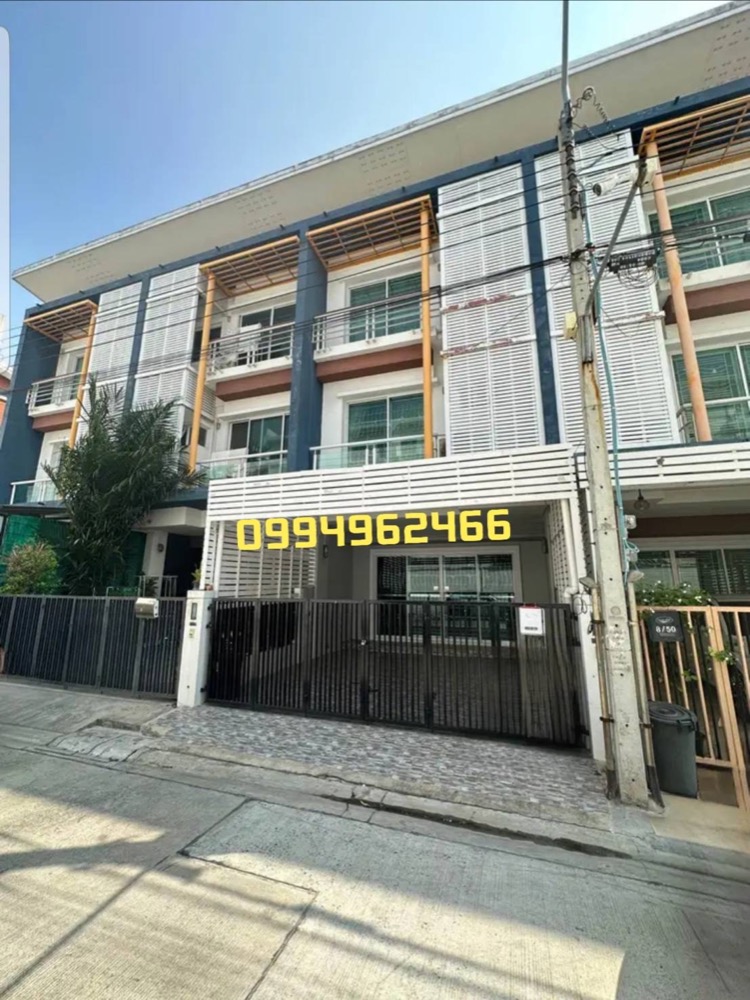 ให้เช่าทาวน์โฮมวิภาวดี ดอนเมือง หลักสี่ : ให้เช่า ทาวน์โฮม 3 ชั้น 3 ห้องนอน ใกล้สนามบินดอนเมือง, ม.เกษตร, เซียร์ รังสิต, รพ.วิภาวดี *ไม่รับสัตว์เลี้ยง*