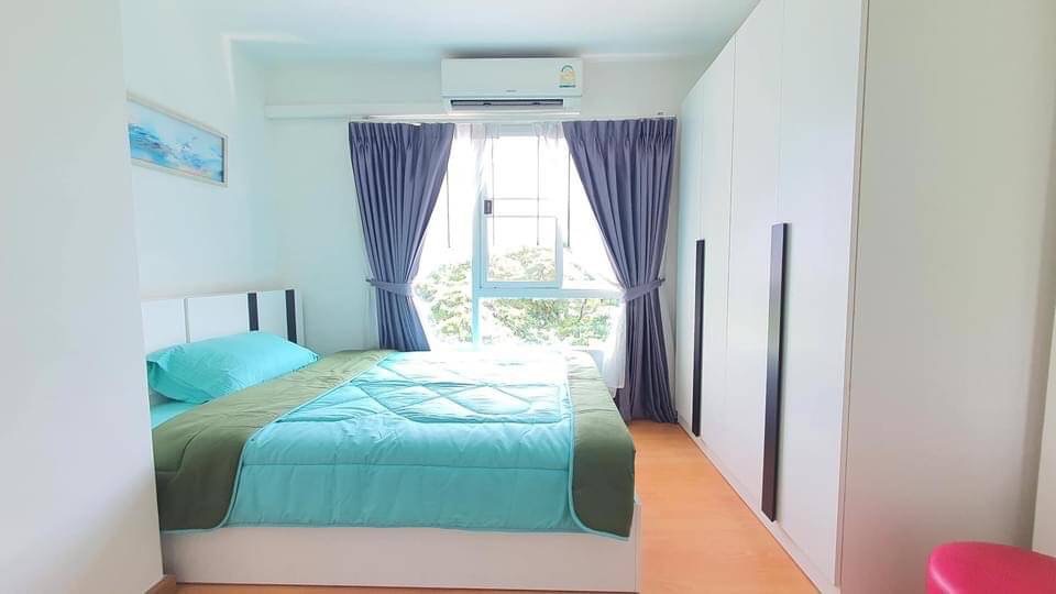 For RentCondoRattanathibet, Sanambinna : ⛩️ For rent The Crystal @Rewadee // Size 32 sq m // 6th floor // Room 1 bed // View of trees