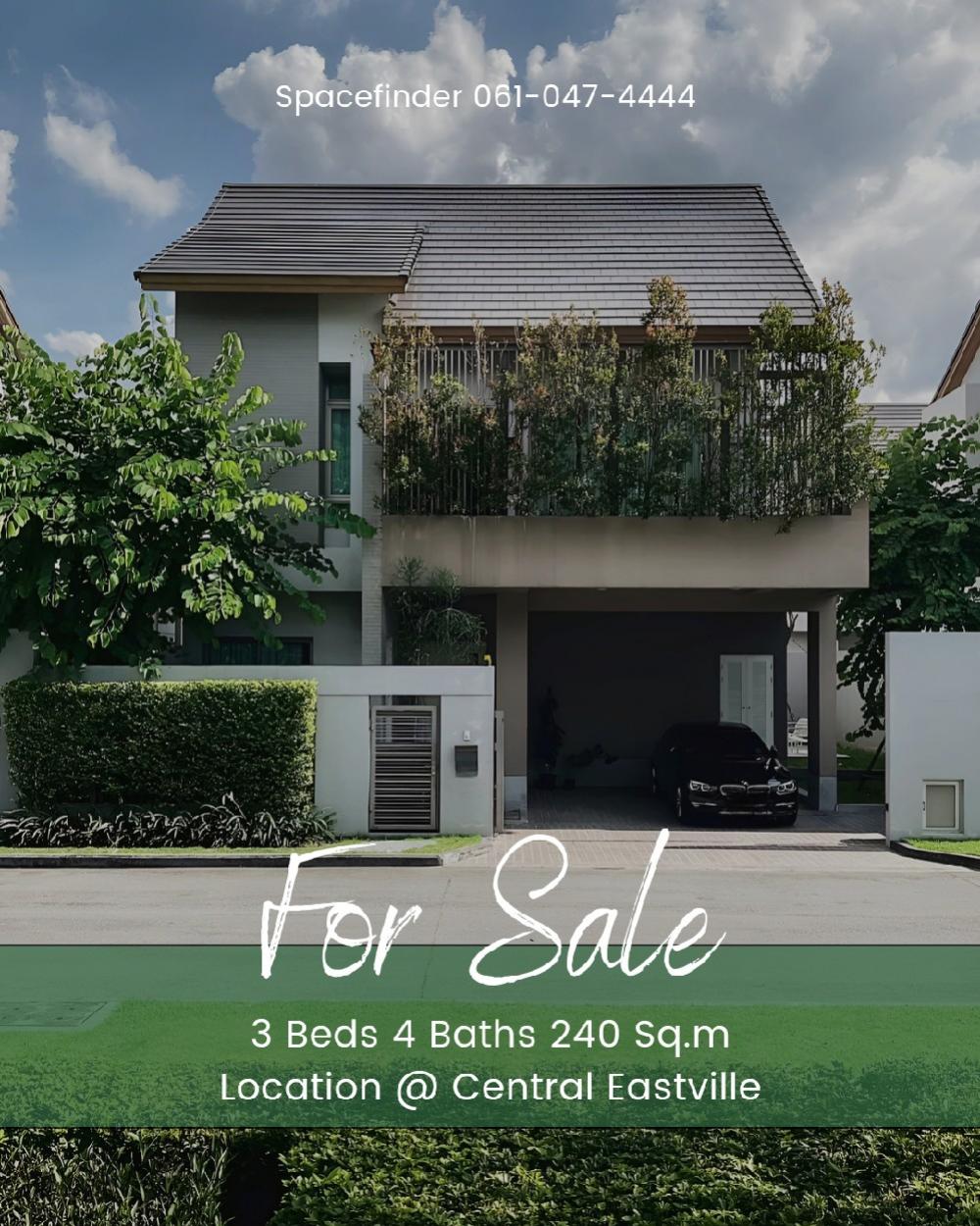 For SaleHouseYothinpattana,CDC : 🏡 Mid Century Minimal Detached House For Sale - Ready to move inProject “Private Nirvana Residence North“Location : Close to Central Eastville
