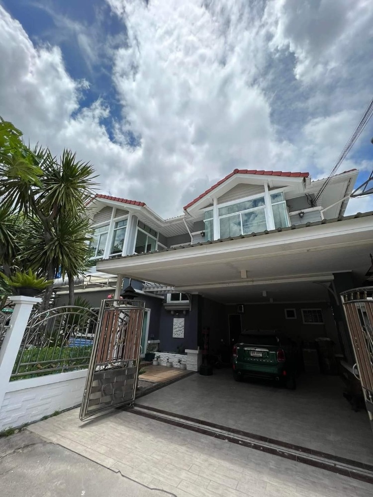 For RentHouseChokchai 4, Ladprao 71, Ladprao 48, : 2-story detached house for rent, Lat Phrao 71, Pratchaya Garden Home Project.