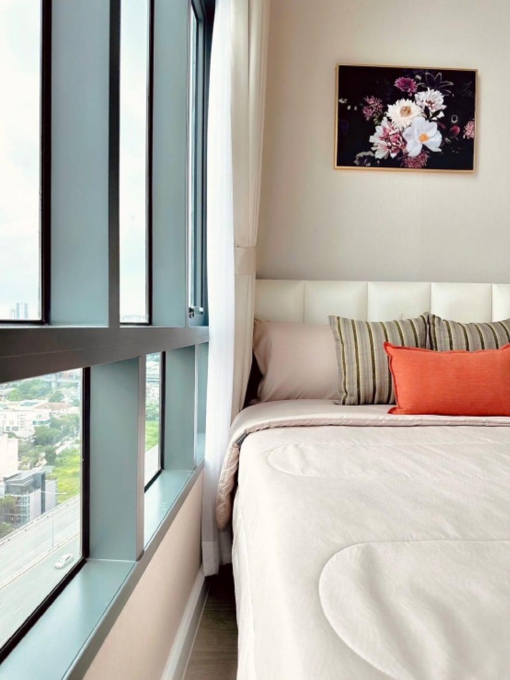 For RentCondoBang Sue, Wong Sawang, Tao Pun : 📍metro sky prachachuen💗 2 bedrooms, 1 bathroom, large room, good price, high floor, beautiful view, price only 17,000฿