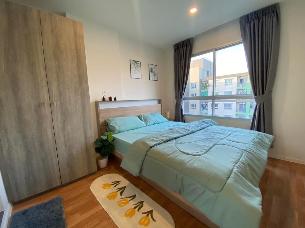 For RentCondoRattanathibet, Sanambinna : ⛩️ For rent Lumpini Ville Phra Nang Klao-River View // Size 24 sq m // 7th floor // Studio room // Building view