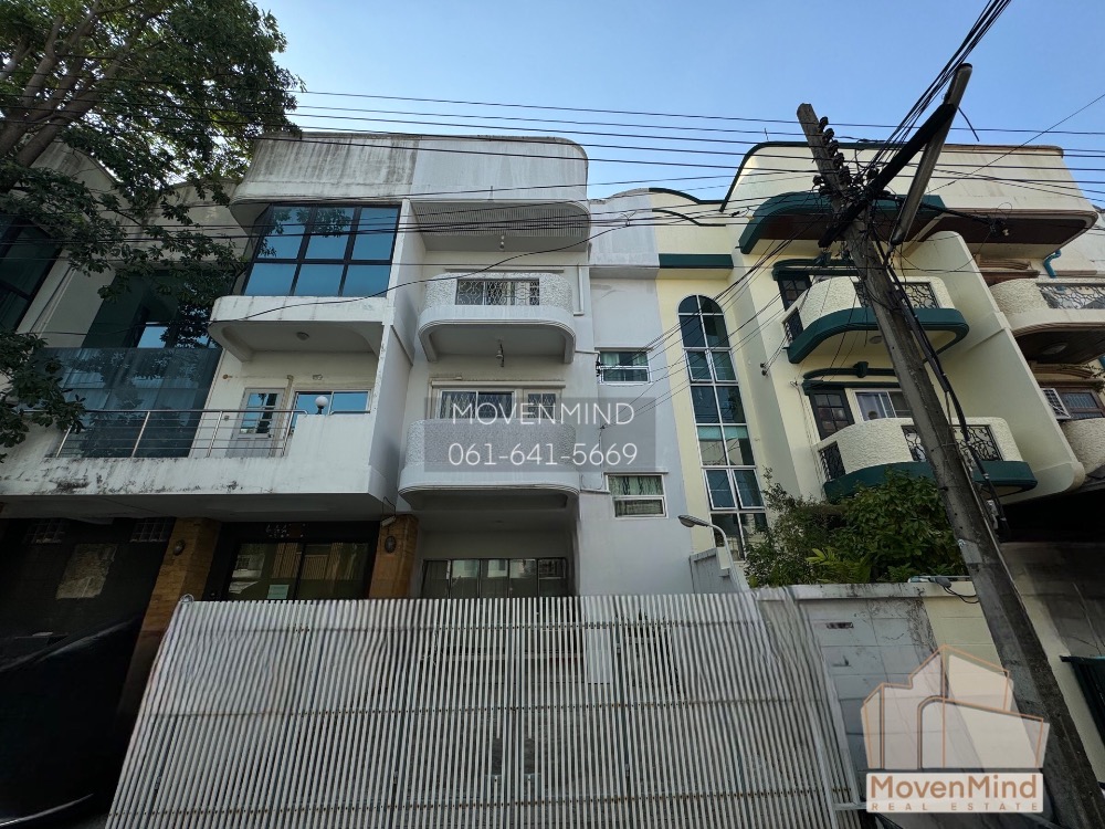 For RentShop HouseRamkhamhaeng, Hua Mak : Home office for Rent @Location on Praditmanutam - latphrao, near MRT **For Living or Ideal for opening showroom, clinics, fitness centers, etc.