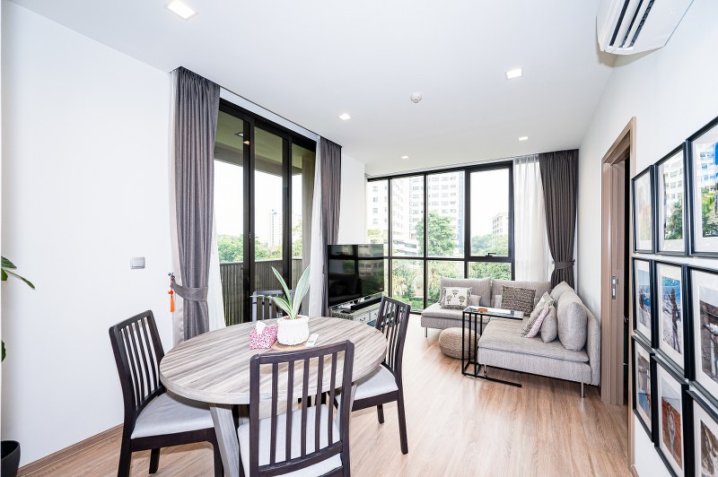For RentCondoOnnut, Udomsuk : kawa Haus | 2 bedroom in T77 | Peaceful condo with good community