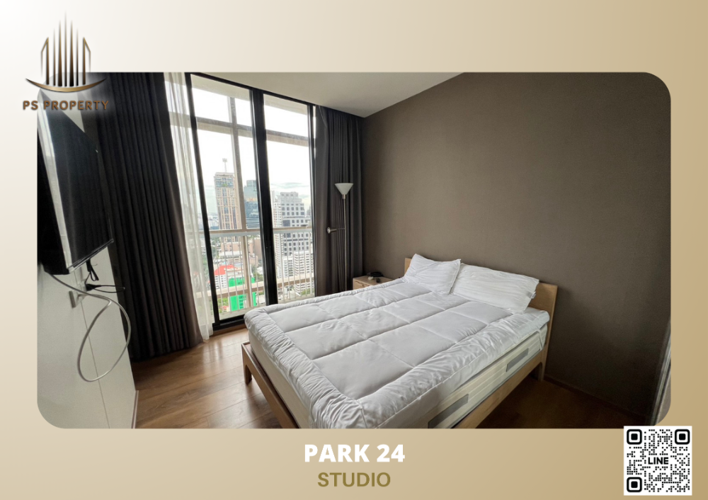 For RentCondoSukhumvit, Asoke, Thonglor : For rent 🔥Park 24 (Park 24) 🔥Beautiful room, perfect + complete electrical appliances, city view 🚝Near BTS Phrom Phong 600 m.