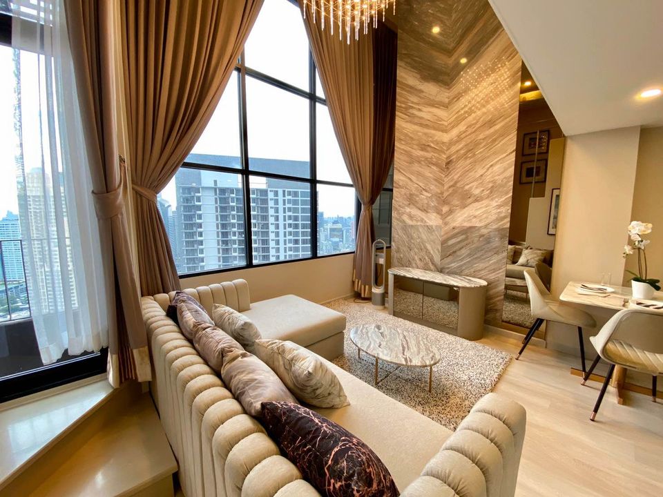 ให้เช่าคอนโดสาทร นราธิวาส : Knightsbridge Prime Sathorn 1 Bed 1 Bath 38 Sqm Fl38 | ไนท์ บริดจ์ ไพร์ม สาทร 1 ห้องนอน 1 ห้องน้ำ 38 ตรม ชั้น 38