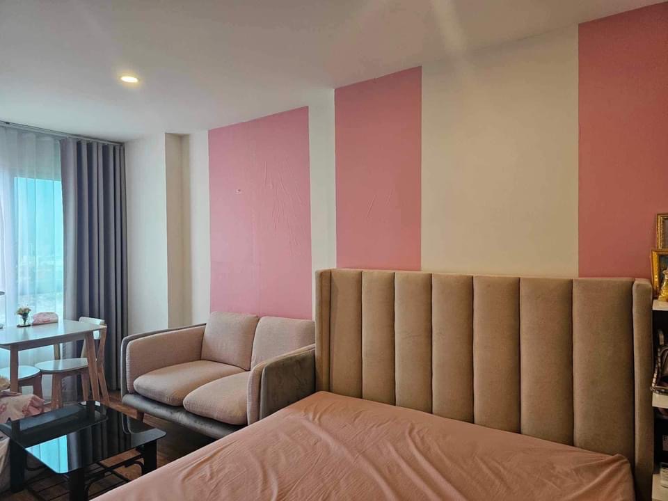 For RentCondoPattanakan, Srinakarin : For rent 🌸Lumpini Ville Phatthanakan - Srinakarin, 24th floor, price 8,500 baht, beautiful room🌈✨