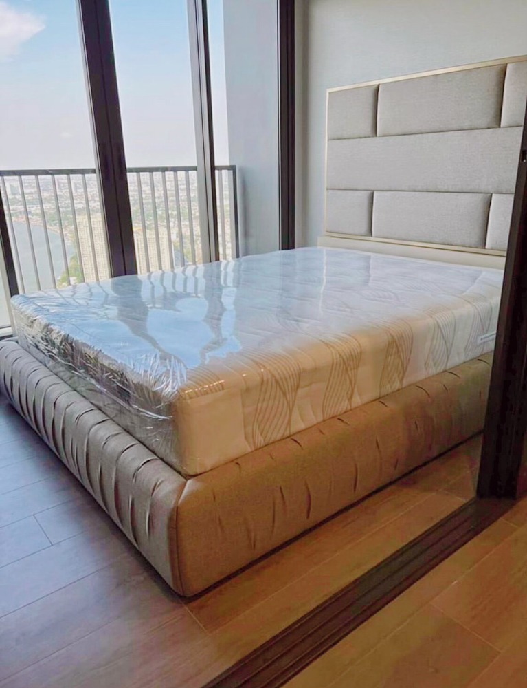ให้เช่าคอนโดรัตนาธิเบศร์ สนามบินน้ำ พระนั่งเกล้า : ⛩️ ให้เช่า The Politan Aqua // ขนาด 30 ตร.ม // ชั้น 59 // ห้อง 1 bed // วิว โค้งแม่น้ำ