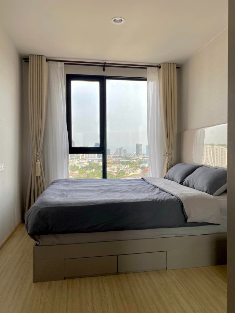 For RentCondoThaphra, Talat Phlu, Wutthakat : The Privacy Thaphra Interchange【𝐑𝐄𝐍𝐓】🔥 Minimal, airy, comfortable color, full view, near MRT Tha Phra, January 24 🔥 Contact Line ID: @hacondo