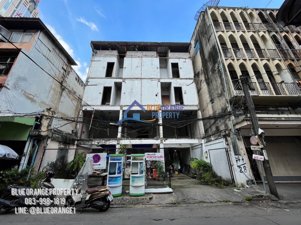 For SaleLandRatchathewi,Phayathai : Land for sale + building structure, prime location, Pratunam.