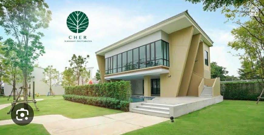 For RentTownhomeRathburana, Suksawat : Townhome, Cher Phutthabucha 40 project, for rent, special price 18,500 baht, 3 bedrooms, 2 bathrooms, 1 parking space.